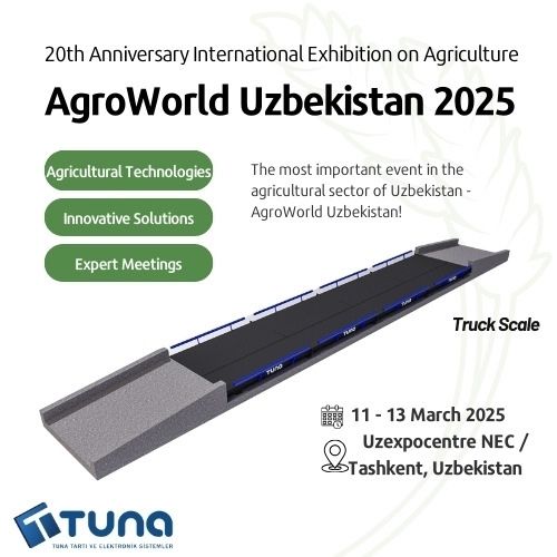 Özbekistan - AgroWorld 2025 Fuarı'ndayız