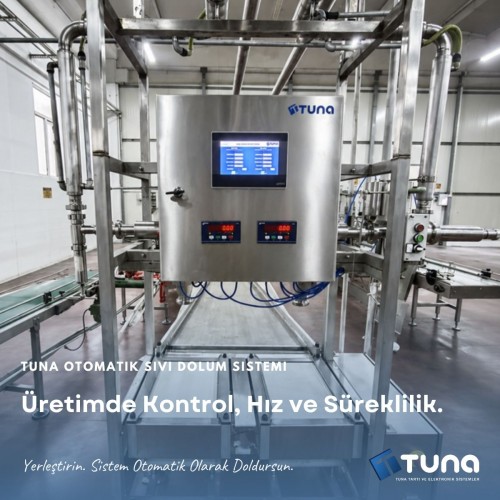 Tuna Otomatik Sıvı Dolum Sistemi