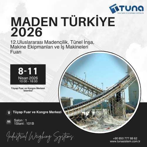 8–11 Nisan 2026 | Maden Türkiye Fuarı