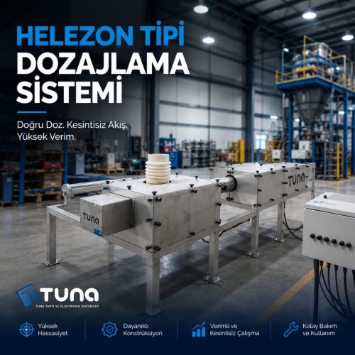 T-SF Helezon Tipi Dozajlama Sistemi (Screw-type Dosing System)