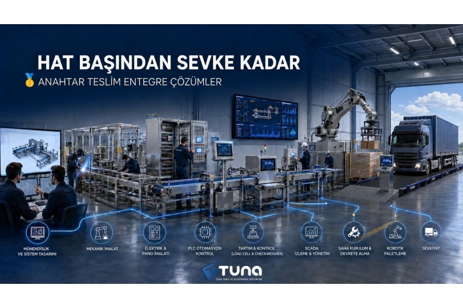 Anahtar Teslim Endüstriyel Projeler